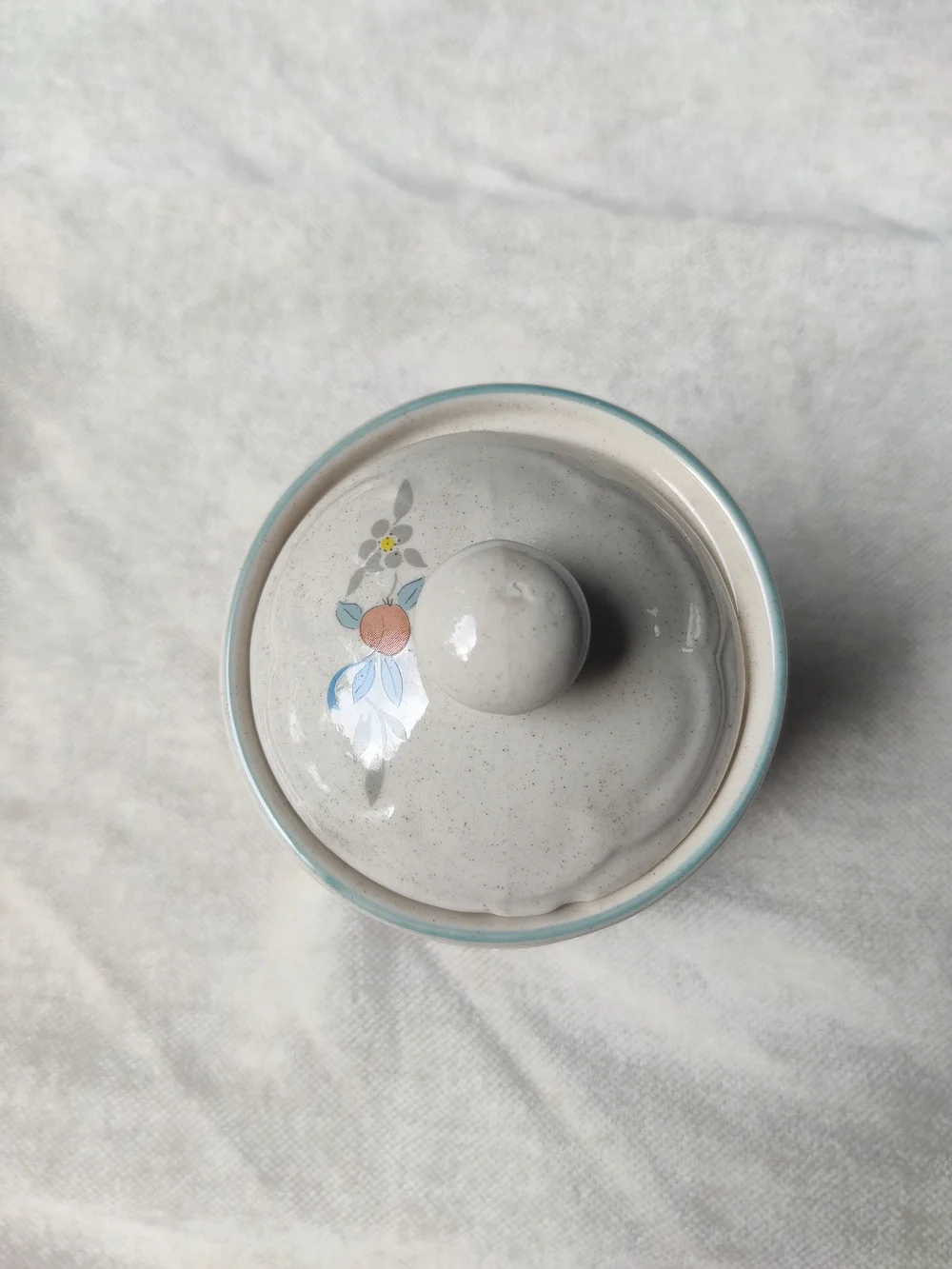80s International Marmalade Country Goose Small Canister 6.25